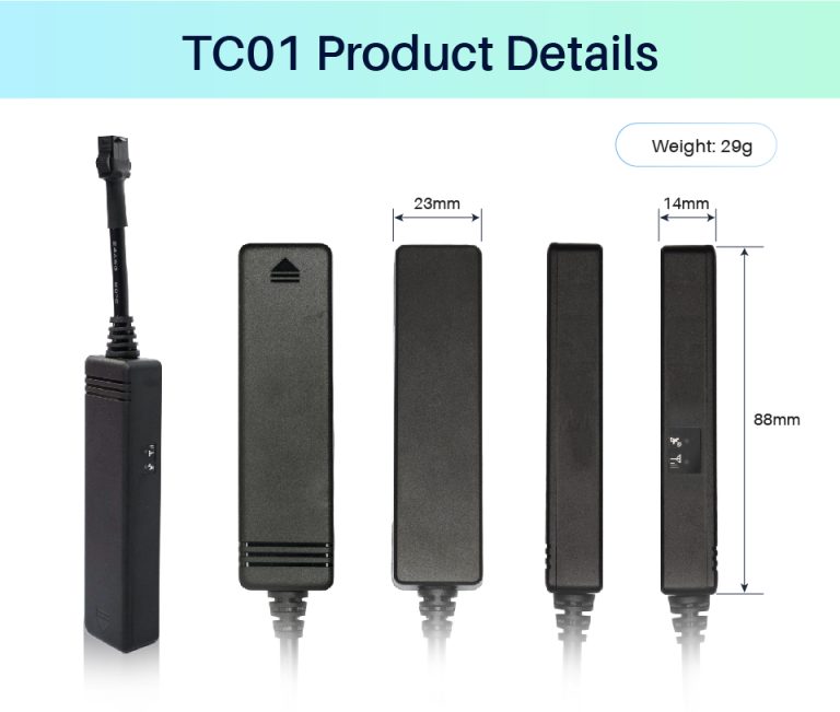 TC01 DIMENSIONS