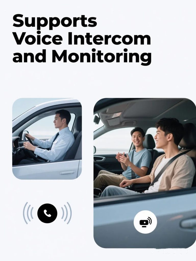Voice intercom mointoring